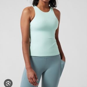 Athleta Conscious Built-In -Bra, Mint Green Size Small Sports Athletic Tank Top